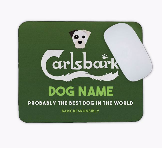 Carlsbark: Personalised {breedFullName} Mouse Mat